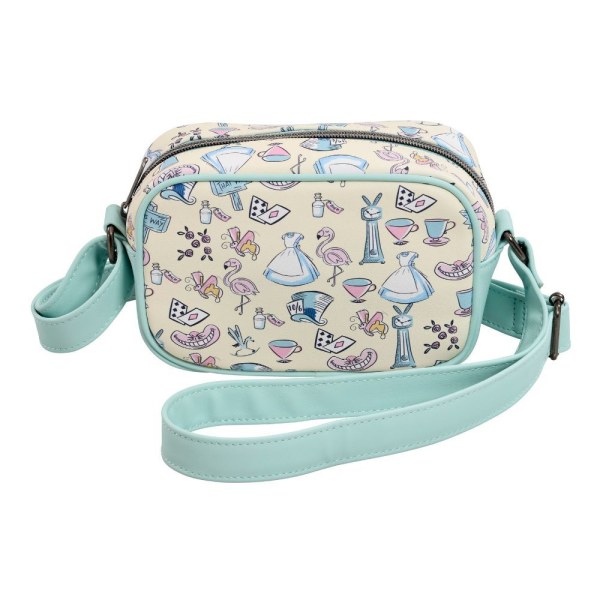 Alice in Wonderland Floral Scene Schoudertas - Disney Loungefly