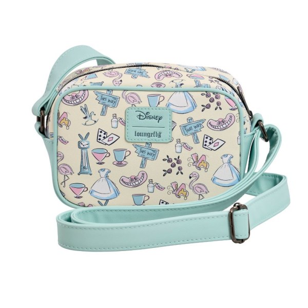 Alice in Wonderland Floral Scene Schoudertas - Disney Loungefly