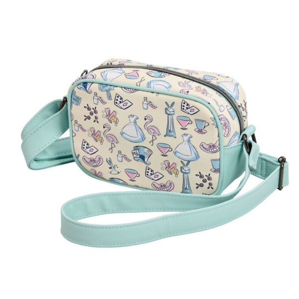 Alice in Wonderland Floral Scene Schoudertas - Disney Loungefly