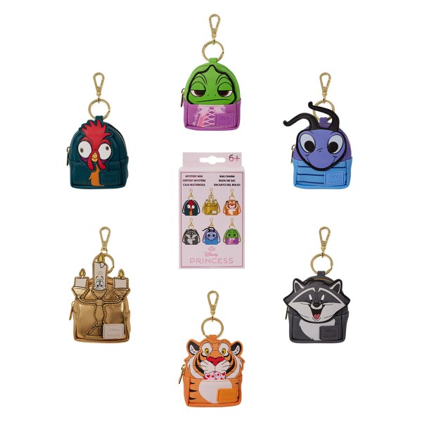 Princess Sidekicks Mystery Mini Rugzak Sleutelhanger Charm - Disney Loungefly