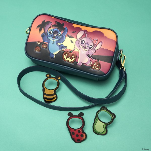 Stitch & Angel Halloween Kostuums Crossbody Tas - Disney Loungefly
