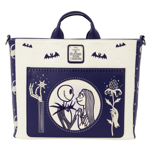 Jack & Sally Night Sky Converteerbare Rugzak & Draagtas - Disney Loungefly