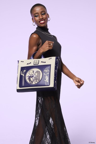 Jack & Sally Night Sky Converteerbare Rugzak & Draagtas - Disney Loungefly