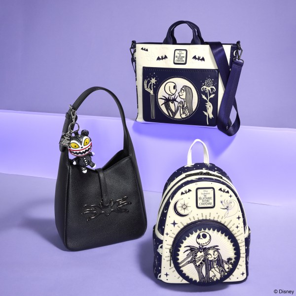Jack & Sally Night Sky Converteerbare Rugzak & Draagtas - Disney Loungefly