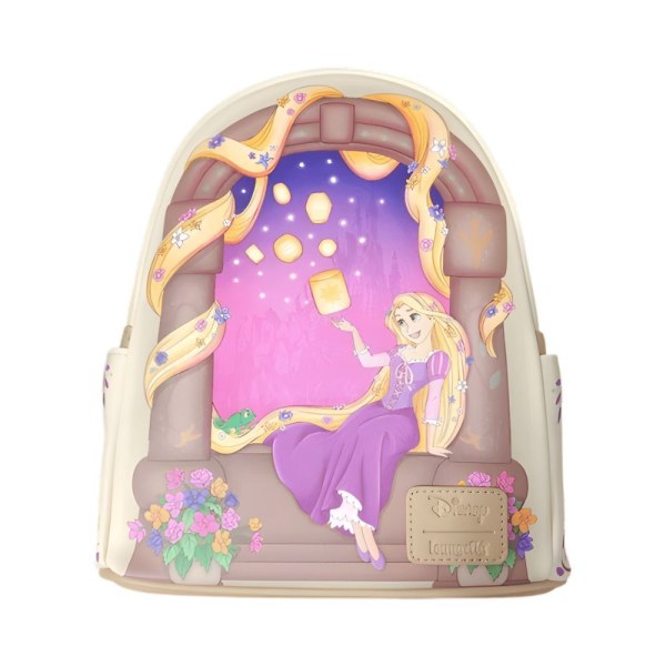 Loungefly Disney Tangled Rapunzel met lantaarnscène rugzak 26cm