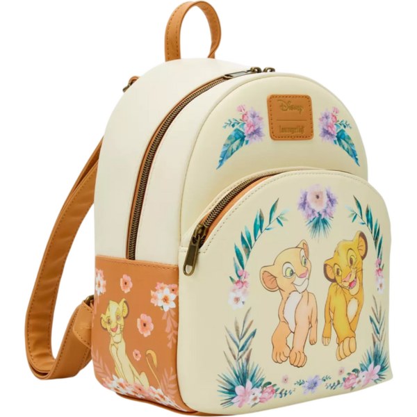 Loungefly Disney The Lion King Simba & Nala Bloemen rugzak 26cm