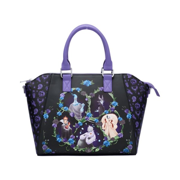 Loungefly Disney Villains Floral Icons Schoudertas