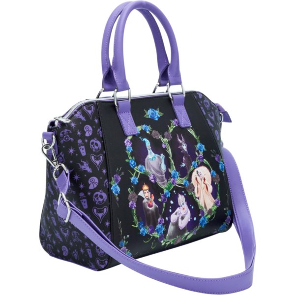 Loungefly Disney Villains Floral Icons Schoudertas