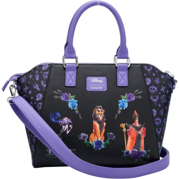 Loungefly Disney Villains Floral Icons Schoudertas