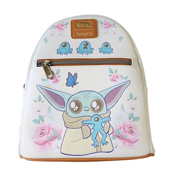 Grogu met Kikkers en Bruine Rand Rugzak - Loungefly Star Wars