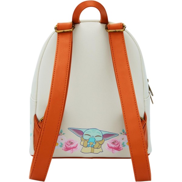 Grogu met Kikkers en Bruine Rand Rugzak - Loungefly Star Wars