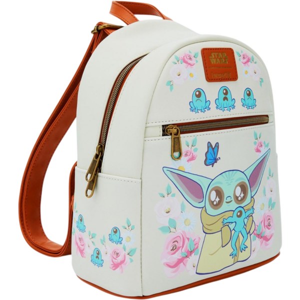 Grogu met Kikkers en Bruine Rand Rugzak - Loungefly Star Wars