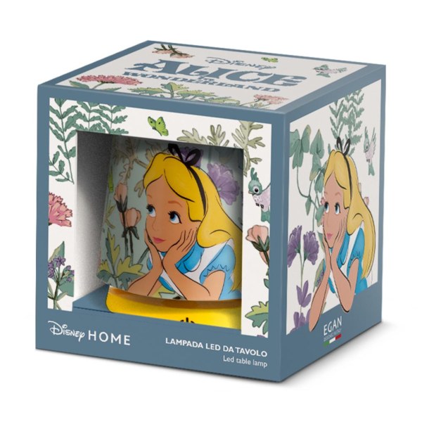 ALICE IN WONDERLAND - Oplaadbare LED-Bureaulamp - 11cm