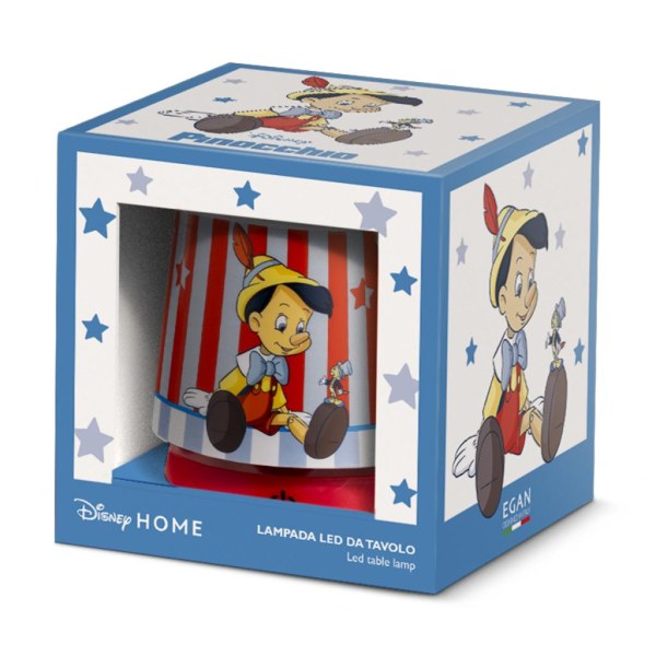 PINOCCHIO - Oplaadbare LED Bureau Lamp - 11cm - DISNEY