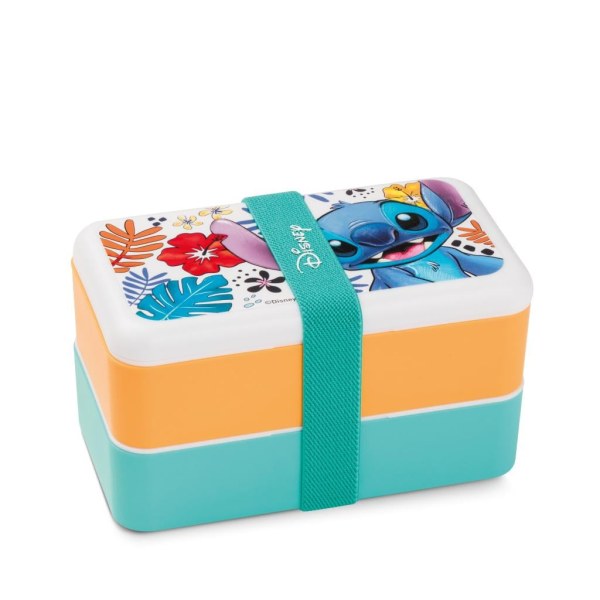 STITCH - Lunchboxen 18x10cm - Wit