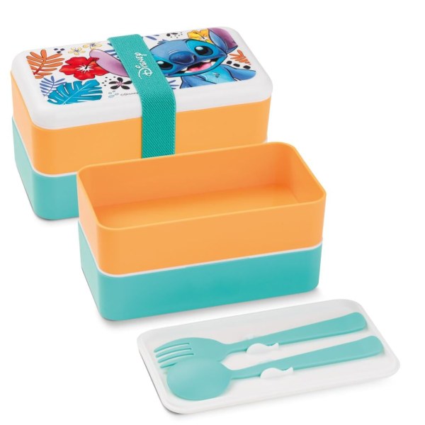STITCH - Lunchboxen 18x10cm - Wit
