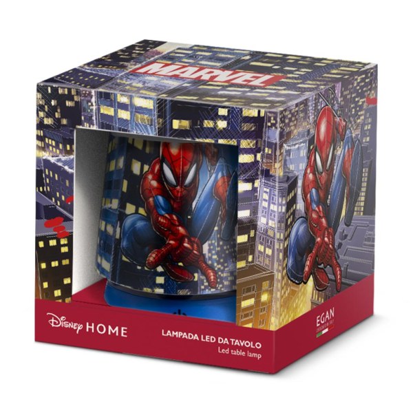 SPIDER-MAN - Oplaadbare LED-bureaulamp - 11cm