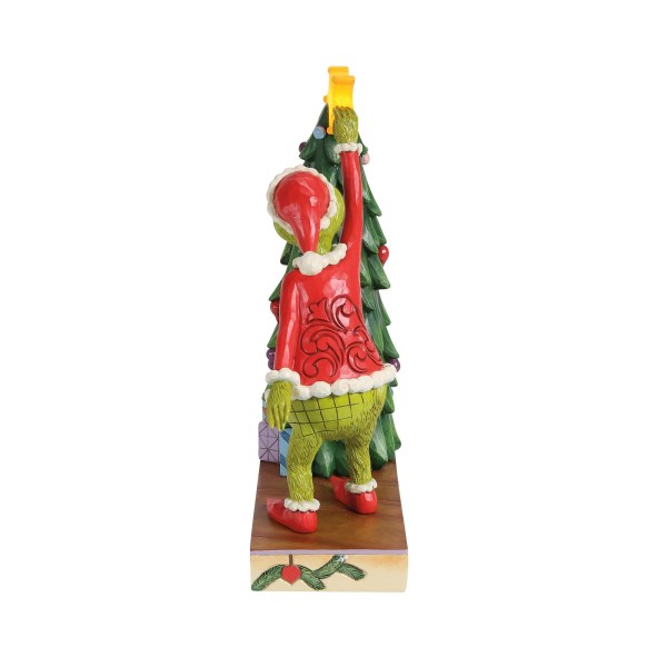 GRINCH TREKT STER VAN LED-KERSTBOOM