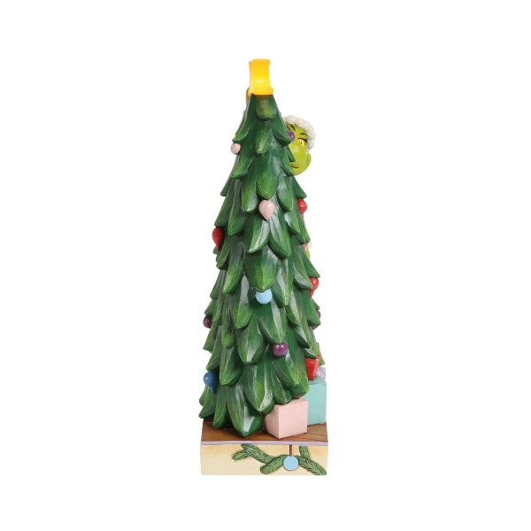 GRINCH TREKT STER VAN LED-KERSTBOOM