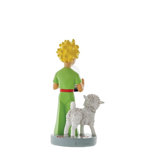 DE KLEINE PRINS FIGUUR 12 CM ROZE EN SCHAAP
