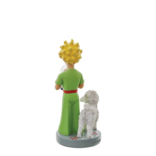 DE KLEINE PRINS FIGUUR 12 CM ROZE EN SCHAAP