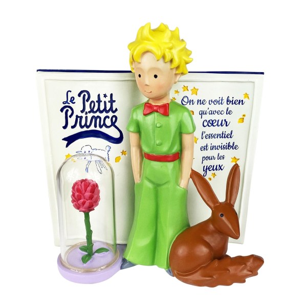 DE KLEINE PRINS BEELDJE 16 CM BOEK