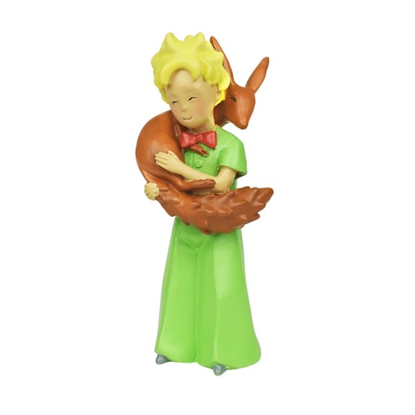 HET KLEINE PRINS KNUFFELEND VOS FIGUUR (WINDOW BOX)