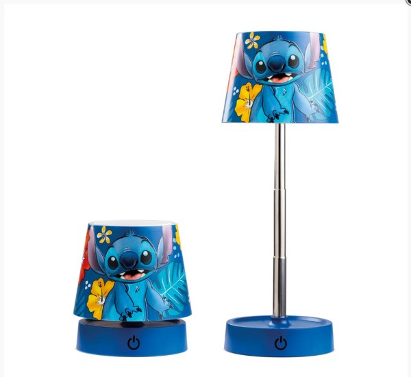 DISNEY STITCH BLAUWE TAFELAMP CM 11