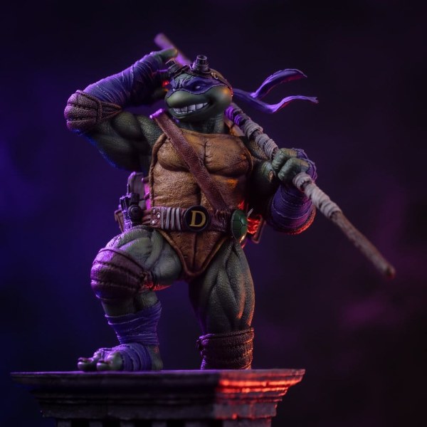 Tortues Ninja statuette 1/10 Art Scale Donatello Unleashed 32 cm
