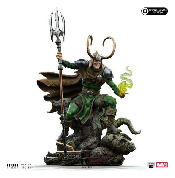 Marvel Comics Beeld 1/10 Art Scale Loki 28 cm