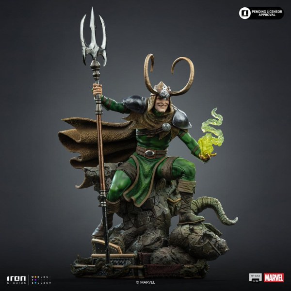 Marvel Comics Beeld 1/10 Art Scale Loki 28 cm