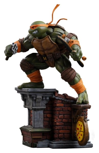 Teenage Mutant Ninja Turtles Standbeeld 1/10 Art Scale Michelangelo Unleashed 24 cm