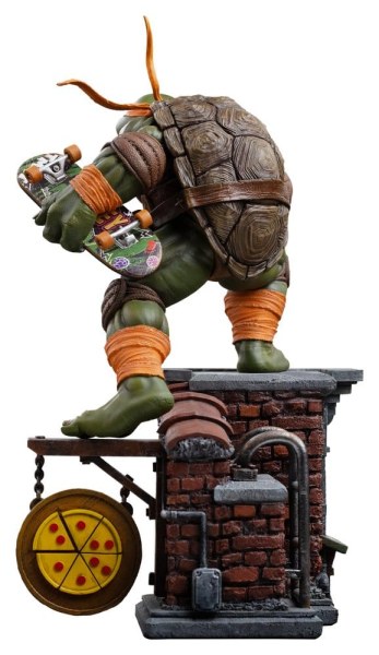Teenage Mutant Ninja Turtles Standbeeld 1/10 Art Scale Michelangelo Unleashed 24 cm