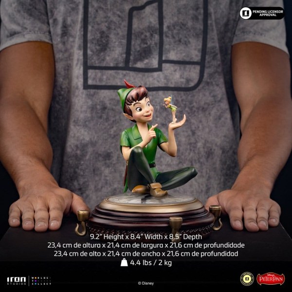 Peter Pan (1953) Beeldje 1/10 Art Scale Peter Pan & Tinkerbell 23 cm