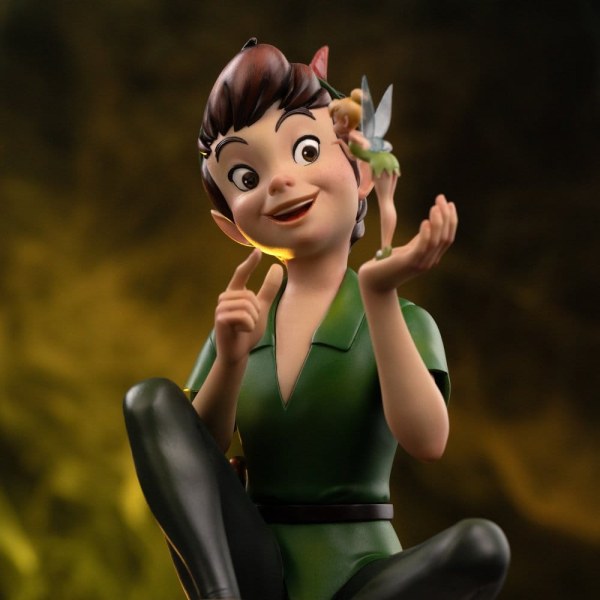 Peter Pan (1953) Beeldje 1/10 Art Scale Peter Pan & Tinkerbell 23 cm