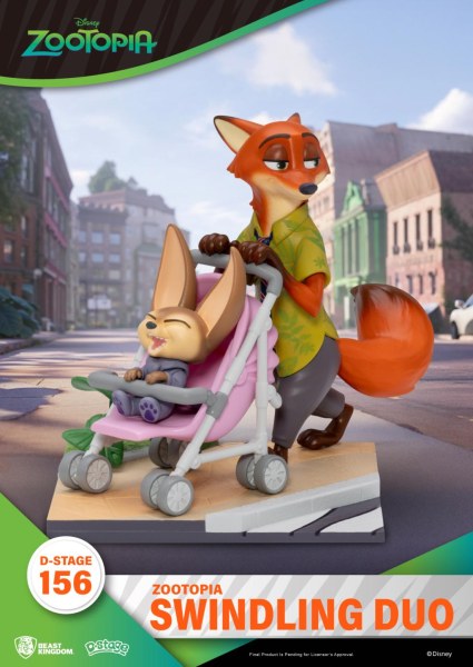 ZOOTOPIA 2 - Bedrog Duo - Diorama D-Stage 12.2cm