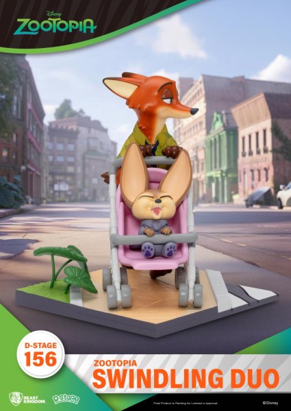 ZOOTOPIA 2 - Bedrog Duo - Diorama D-Stage 12.2cm