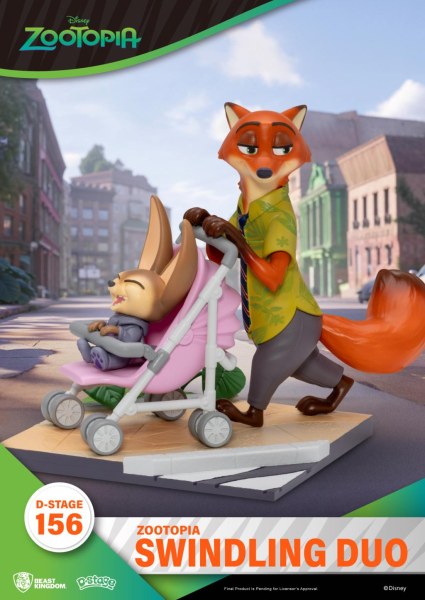 ZOOTOPIA 2 - Bedrog Duo - Diorama D-Stage 12.2cm