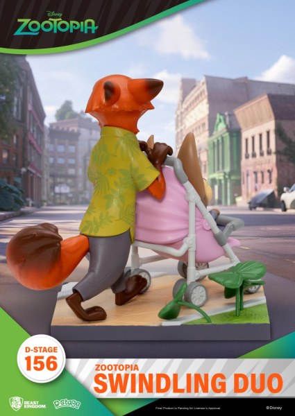 ZOOTOPIA 2 - Bedrog Duo - Diorama D-Stage 12.2cm