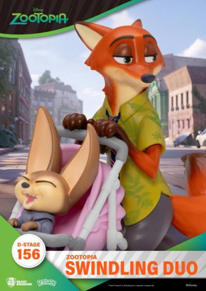 ZOOTOPIA 2 - Bedrog Duo - Diorama D-Stage 12.2cm