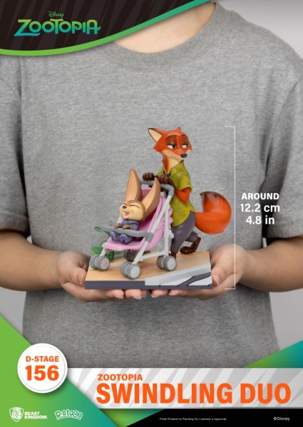 ZOOTOPIA 2 - Bedrog Duo - Diorama D-Stage 12.2cm