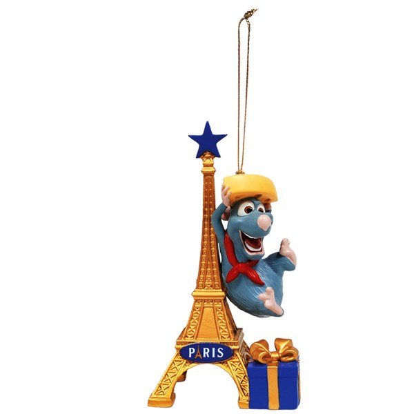 REMY HARSORNAMENT OP DE EIFFELTOREN - DISNEY RATATOUILLE