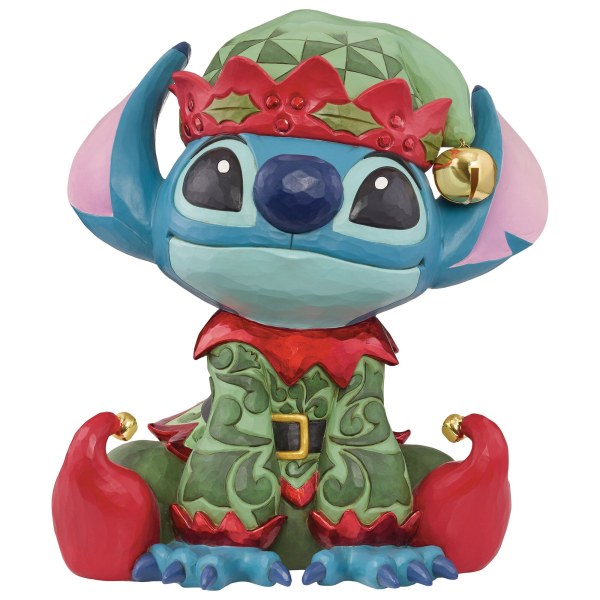 Stitch Kerstelf Figuur Disney 37,3 cm door Jim Shore – Costco Exclusief – Disney Traditions
