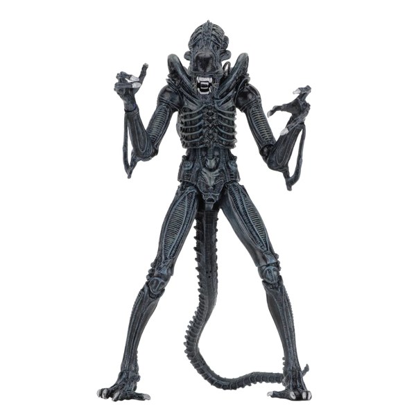 ALIEN - 7" ACTIEFIGUUR - ULTIMATE ALIENS WARRIOR 1986 (BLAUW)