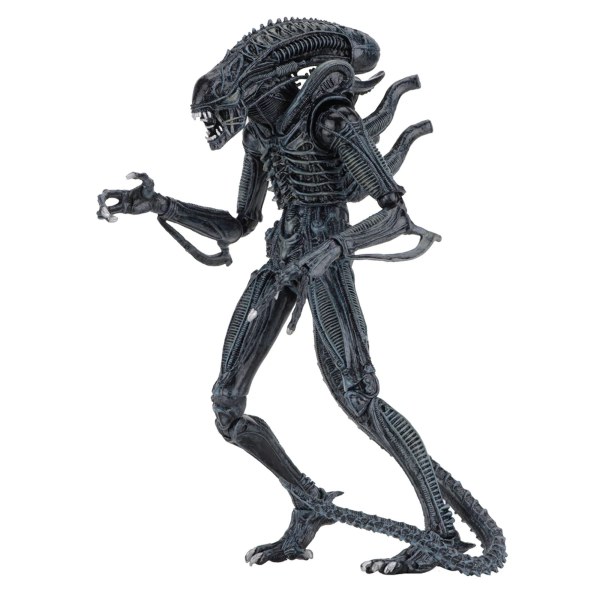 ALIEN - 7" ACTIEFIGUUR - ULTIMATE ALIENS WARRIOR 1986 (BLAUW)