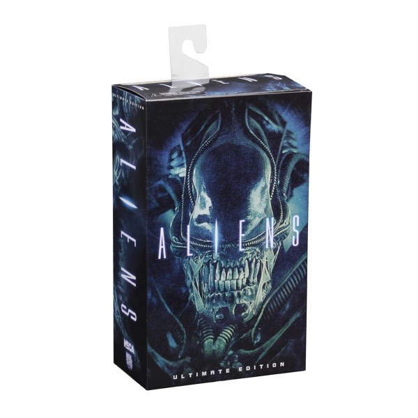 ALIEN - 7" ACTIEFIGUUR - ULTIMATE ALIENS WARRIOR 1986 (BLAUW)