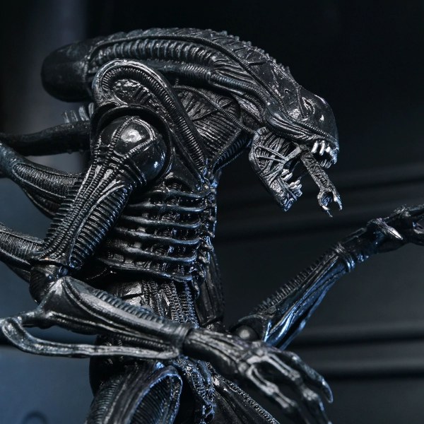 ALIENS - 7" SCHAAL ACTIEFIGUUR - 40E VERJAARDAG ULTIMATE WARRIOR XENOMORPH (ZWART)