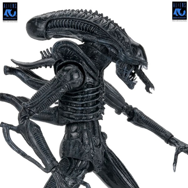 ALIENS - 7" SCHAAL ACTIEFIGUUR - 40E VERJAARDAG ULTIMATE WARRIOR XENOMORPH (ZWART)