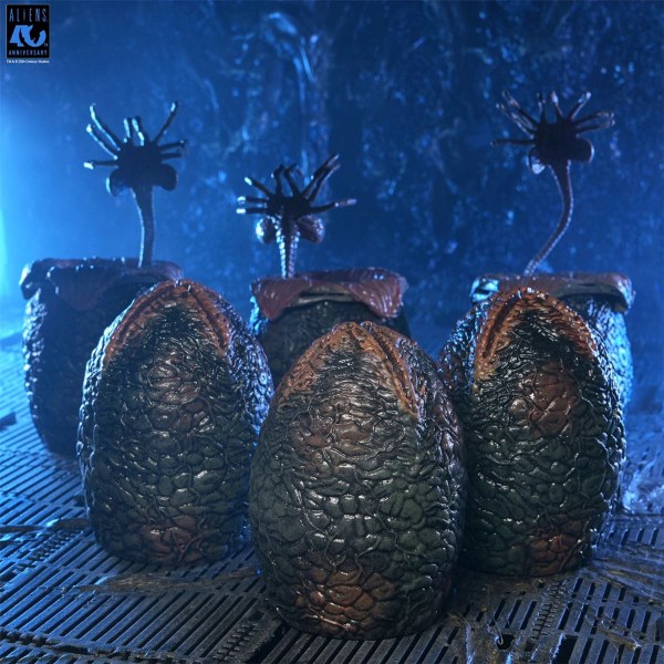ALIENS - ACCESSORY PACK - 40TH ANNIVERSARY CARTON OF ALIEN EGGS 6 PACK