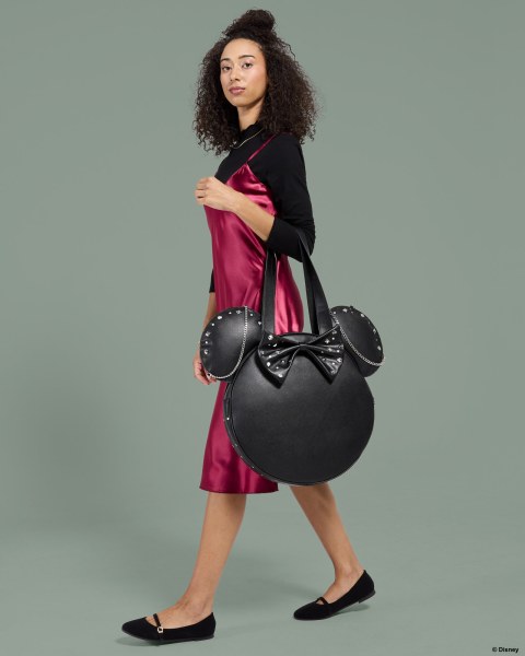 Minnie Mouse Studs & Chains Tote Bag - Disney Loungefly